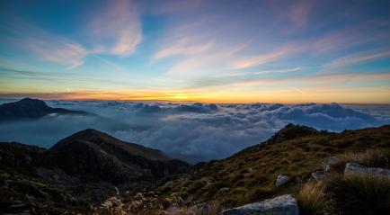 Atop a Mountain